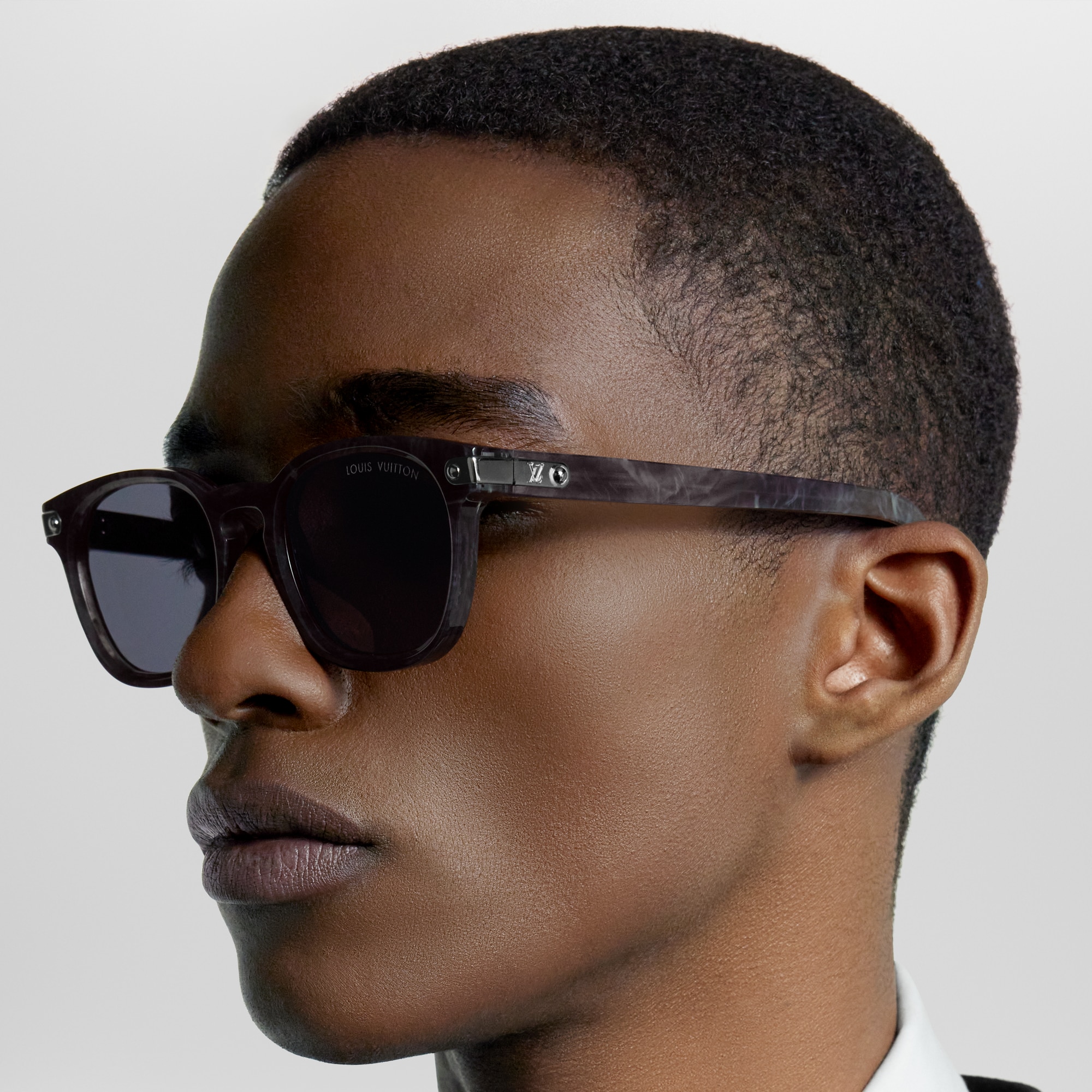 LV Signature Square Round Sunglasses S00 - Men - Accessories